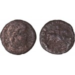 Moneda Imperio Romano Maiorina Magnencio 350-351 d.C.