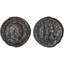 Moneda Imperio Romano Radiado post reforma Galerio 295-299 d.C. Moneda Imperio Romano Radiado post reforma Galerio 295-299 d.C.