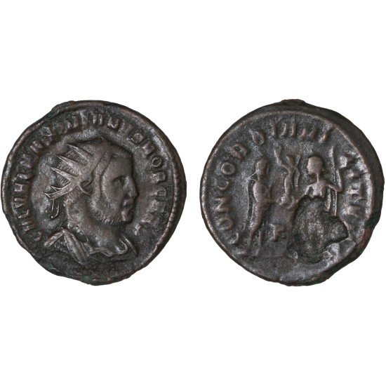 Moneda Imperio Romano Radiado post reforma Galerio 295-299 d.C.