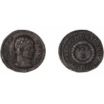 Moneda Imperio Romano Centenional Crispo 321-324 d.C.