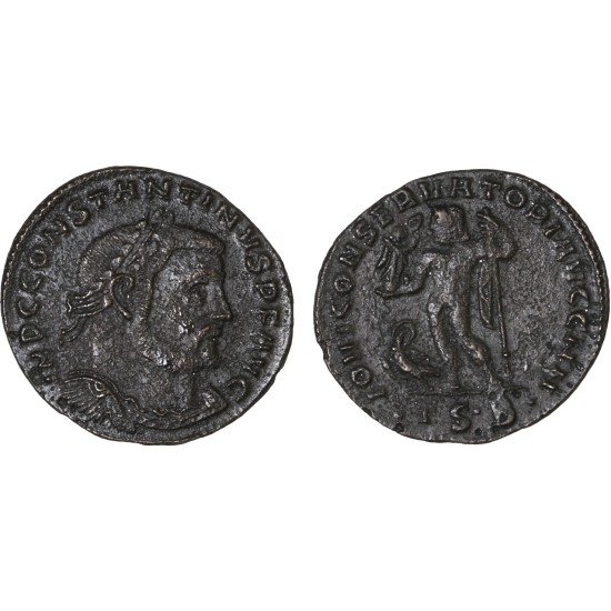 Moneda Imperio Romano Follis Constantino I 312-313 d.C. Moneda Imperio Romano Follis Constantino I 312-313 d.C.