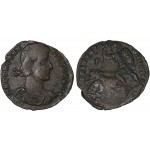 Moneda Imperio Romano Maiorina Constancio II 351-353 d.C.