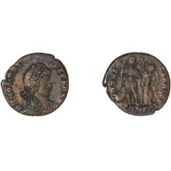 Moneda Imperio Romano Centenional Honorio 395-402 d.C.