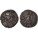 Moneda Imperio Romano Tetrassarion Caracalla 211-217 d.C.