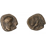 Moneda Imperio Romano Assarion Trajano 98-104 d.C.