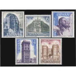 España Spain 2676/80 1982 Paisajes y Monumentos MNH España Spain 2676/80 1982 Paisajes y Monumentos MNH