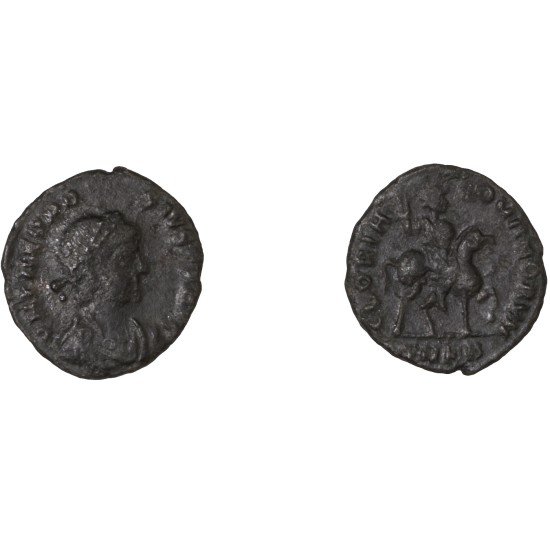 Moneda Imperio Romano Centenional Teodosio I 393-395 d.C. Moneda Imperio Romano Centenional Teodosio I 393-395 d.C.