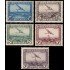 Bélgica A 1/5 1930 Avión sobrevolando panorámica MNH