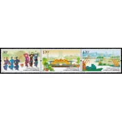 China 4590/92 2008 Cincuentenario de la región autónoma de Guangxi Zhuang MNH China 4590/92 2008 Cincuentenario de la región autónoma de Guangxi Zhuang MNH