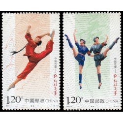 China 4695/96 2010 Ballets chinos MNH China 4695/96 2010 Ballets chinos MNH