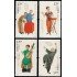 China 4842/45 2011 Comedias dramáticas tradicionales chinas MNH