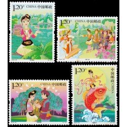 China 4942/45 2012 Leyendas Personalidad Liu Sanjie MNH
