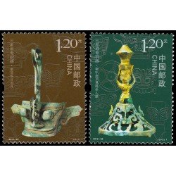 China 4963/64 2012 Arte Bronces de Sanxingdui MNH
