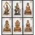 China 5034/39 2013 Arte Bronces dorados de Buda MNH