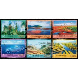 China 5047/52 2013 Serie corriente Paisajes de China MNH