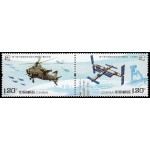 China 5185/86 2014 Transporte Salón internacional Chino de la aviación y del espacio MNH