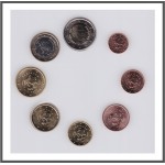 Bulgaria 2026 Emisión monedas Sistema monetario euro € Tira 1ª emisión del euro Bulgaria 2026 Emisión monedas Sistema monetario euro € Tira 1ª emisión del euro
