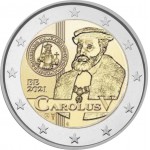 Bélgica 2021 2 € euros conmemorativos Carlos V 