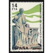 España Spain 2684 1982 Centenario de la llegada a España de los Padres Salesianos Salesianos MNH