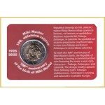 Eslovenia 2025 Cartera Oficial Coin Card Moneda 2 € Miki Muster