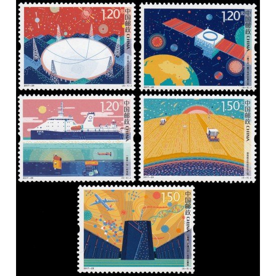 China 5471/75 2017 Innovaciones científicas y tecnológicas (I) MNH China 5471/75 2017 Innovaciones científicas y tecnológicas (I) MNH