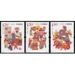 China 5503/05 2018 Festival de los farolillos MNH