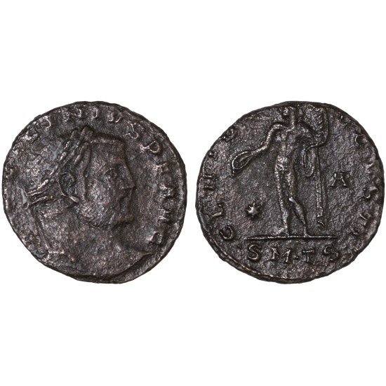 Moneda Imperio Romano Follis Licinio I 308-311 d.C.