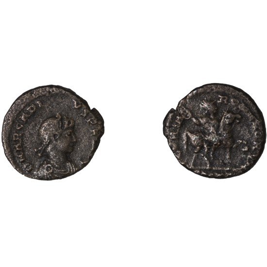 Moneda Imperio Romano Maiorina Teodosio I 379-383 d.C. Moneda Imperio Romano Maiorina Teodosio I 379-383 d.C.