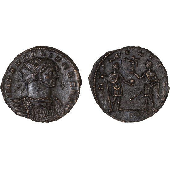 Moneda Imperio Romano Antoniniano Aureliano 272 d.C. Moneda Imperio Romano Antoniniano Aureliano 272 d.C.