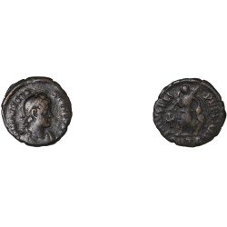 Moneda Imperio Romano Nummus Teodosio I 388-395 d.C.