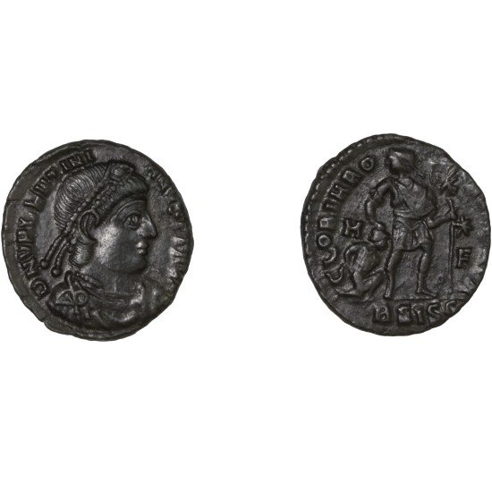 Moneda Imperio Romano Centenional Valentiniano I 367-375 d.C. Moneda Imperio Romano Centenional Valentiniano I 367-375 d.C.