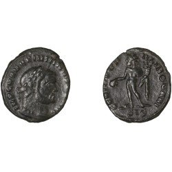 Moneda Imperio Romano ¼ de follis Maximiano 305 d.C. Moneda Imperio Romano ¼ de follis Maximiano 305 d.C.