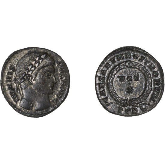 Moneda Imperio Romano Centenional Crispo 323-324 d.C. Moneda Imperio Romano Centenional Crispo 323-324 d.C.