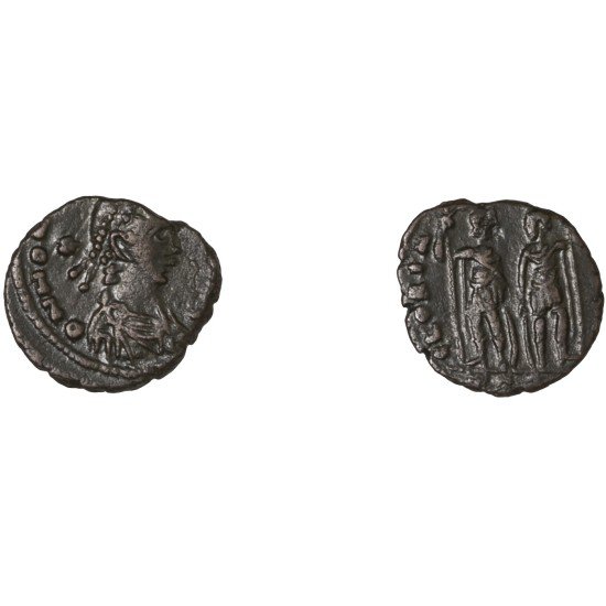 Moneda Imperio Romano Centenional Honorio 408-415 d.C. Moneda Imperio Romano Centenional Honorio 408-415 d.C.
