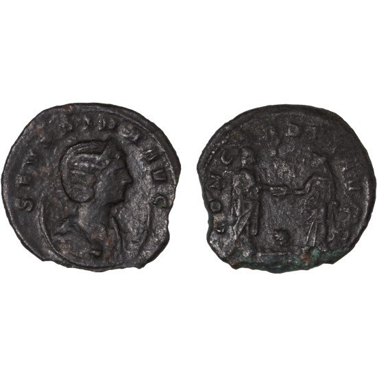 Moneda Imperio Romano Antoniniano Severina 274-275 d.C.