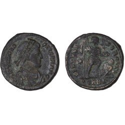 Moneda Imperio Romano Maiorina Teodosio I 387-392 d.C. Moneda Imperio Romano Maiorina Teodosio I 387-392 d.C.