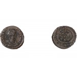 Moneda Imperio Romano ¼ de maiorina Valentiniano II 383 d.C.