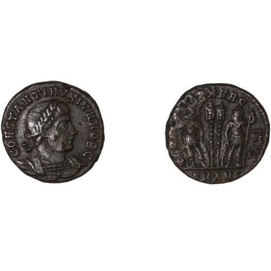 Moneda Imperio Romano Centenional Constantino II 330-335 d.C. Moneda Imperio Romano Centenional Constantino II 330-335 d.C.