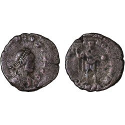 Moneda Imperio Romano Decargiro Honorio 393-395 d.C.