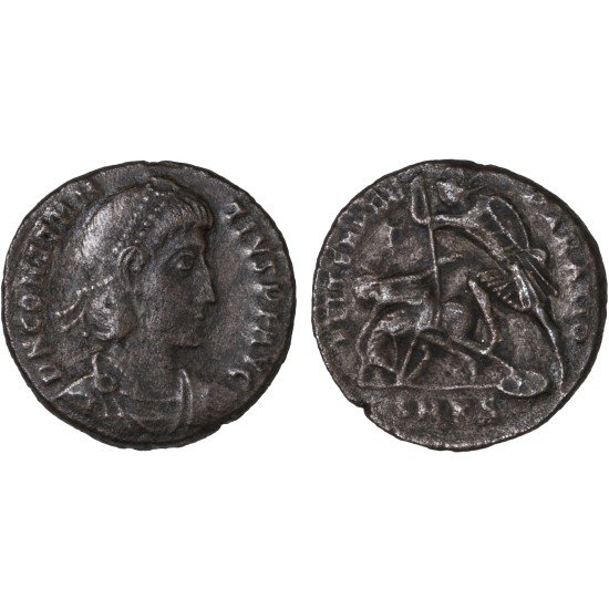 Moneda Imperio Romano Maiorina Constancio II 351-352 d.C. Moneda Imperio Romano Maiorina Constancio II 351-352 d.C.