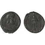 Moneda Imperio Romano Maiorina Constancio II 350 d.C.