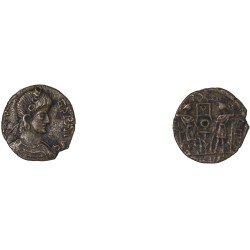Moneda Imperio Romano Centenional Constante después de 341 d.C.