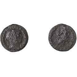 Moneda Imperio Romano ½ follis Divo Maximiano 317-318 d.C. Moneda Imperio Romano ½ follis Divo Maximiano 317-318 d.C.