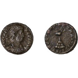 Moneda Imperio Romano ¼ de maiorina Constante 348-349 d.C. Moneda Imperio Romano ¼ de maiorina Constante 348-349 d.C.