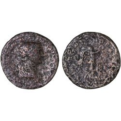 Moneda Imperio Romano As Trajano 112-114 d.C.