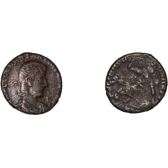 Moneda Imperio Romano Maiorina Constancio Galo 353-354 d.C.