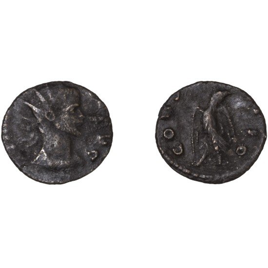 Moneda Imperio Romano Antoniniano Divo Claudio II 270 d.C. Moneda Imperio Romano Antoniniano Divo Claudio II 270 d.C.
