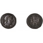 Moneda Imperio Romano Centenional Constantino I 336-337 d.C.