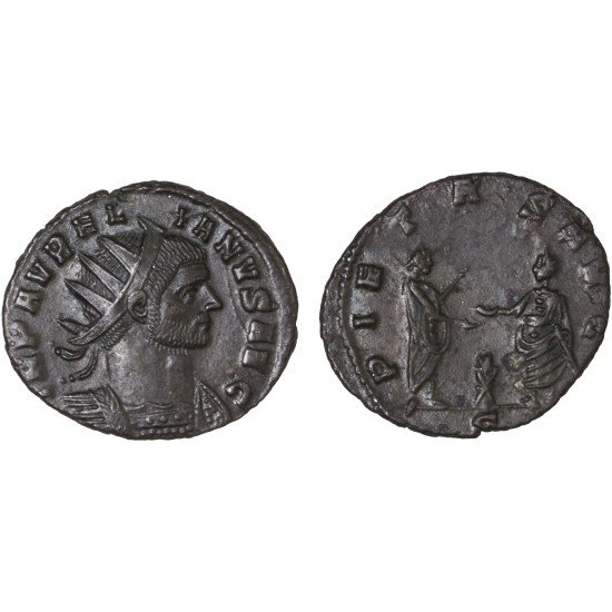 Moneda Imperio Romano Antoniniano Aureliano 272 d.C. Moneda Imperio Romano Antoniniano Aureliano 272 d.C.