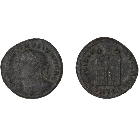Moneda Imperio Romano Centenional Constantino II 326-328 d.C. Moneda Imperio Romano Centenional Constantino II 326-328 d.C.